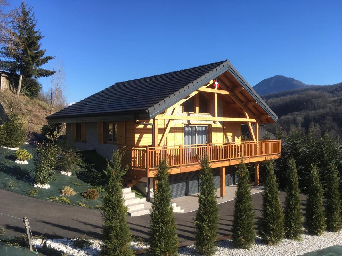 Chalet A La Campagne Coise-Saint-Jean-Pied-Gauthier Exterior foto