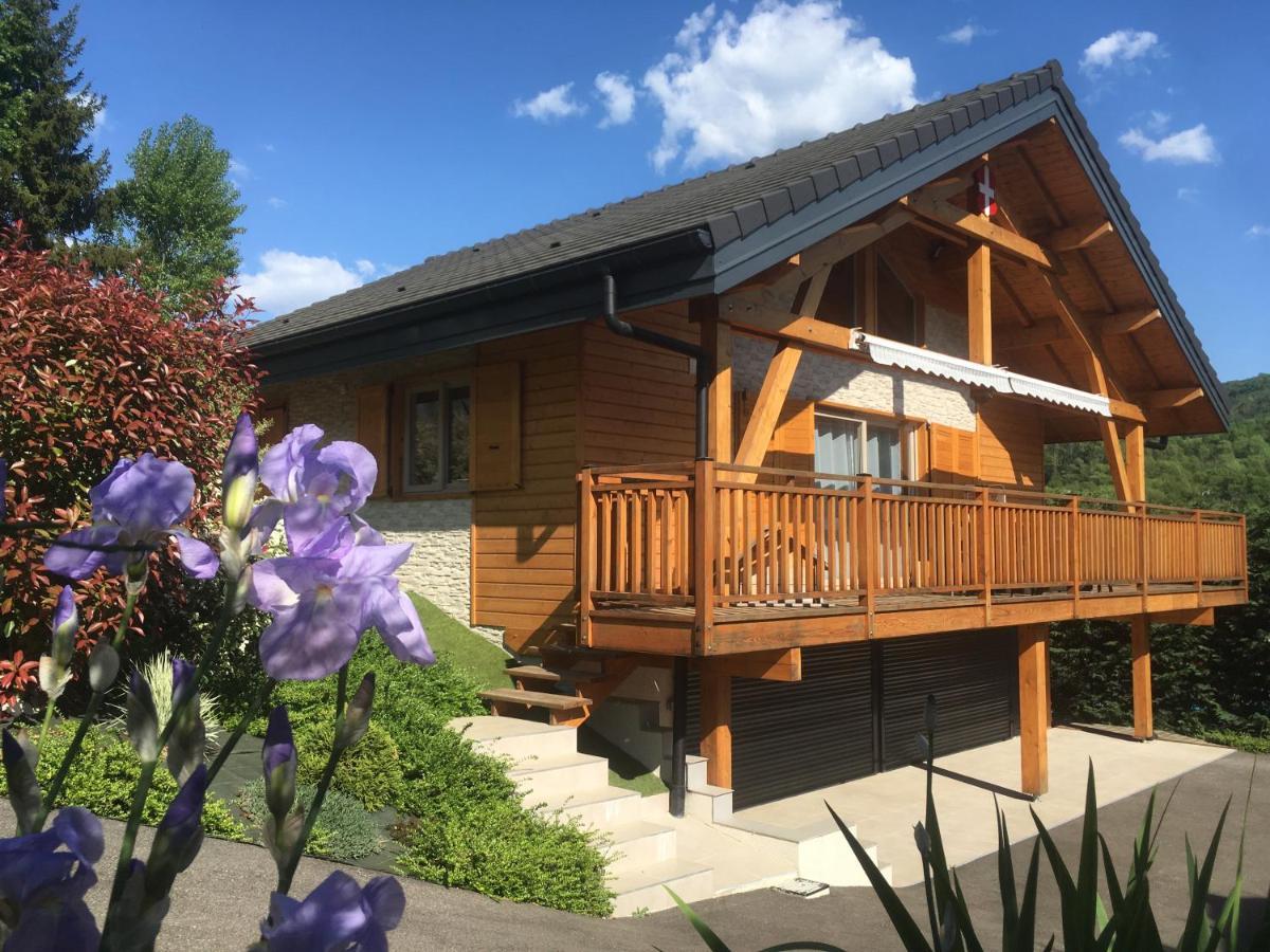 Chalet A La Campagne Coise-Saint-Jean-Pied-Gauthier Exterior foto