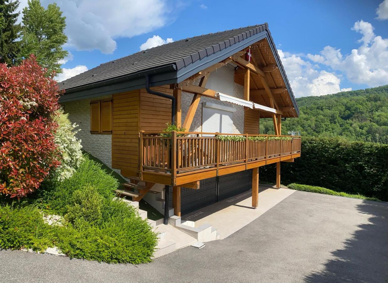 Chalet A La Campagne Coise-Saint-Jean-Pied-Gauthier Exterior foto