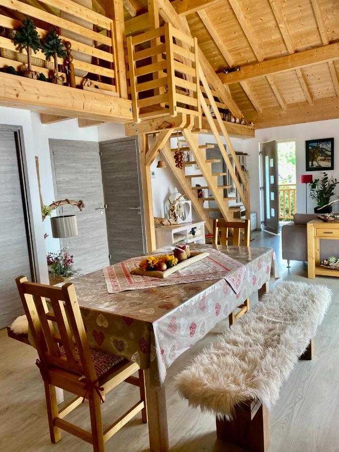 Chalet A La Campagne Coise-Saint-Jean-Pied-Gauthier Exterior foto